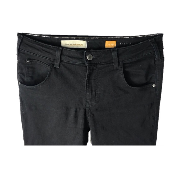 Anthropologie Pilcro Supercript Black Skinny Jeans - Picture 3 of 7